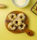 Make Mini Cinnamon Roll Baked Doughnuts